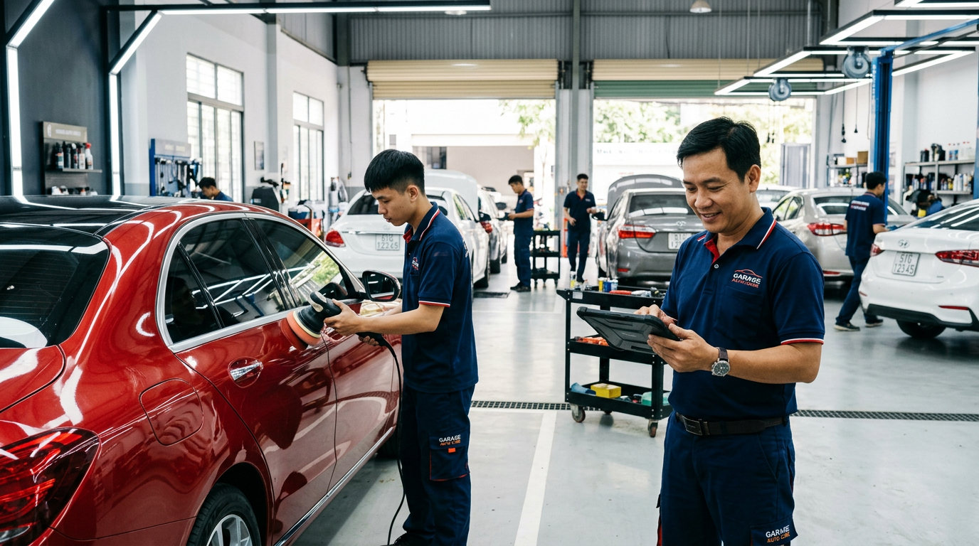 Mcar Pro Tư Vấn Mở Trung Tâm Detailing Ô Tố Tối Ưu Lợi Nhuận