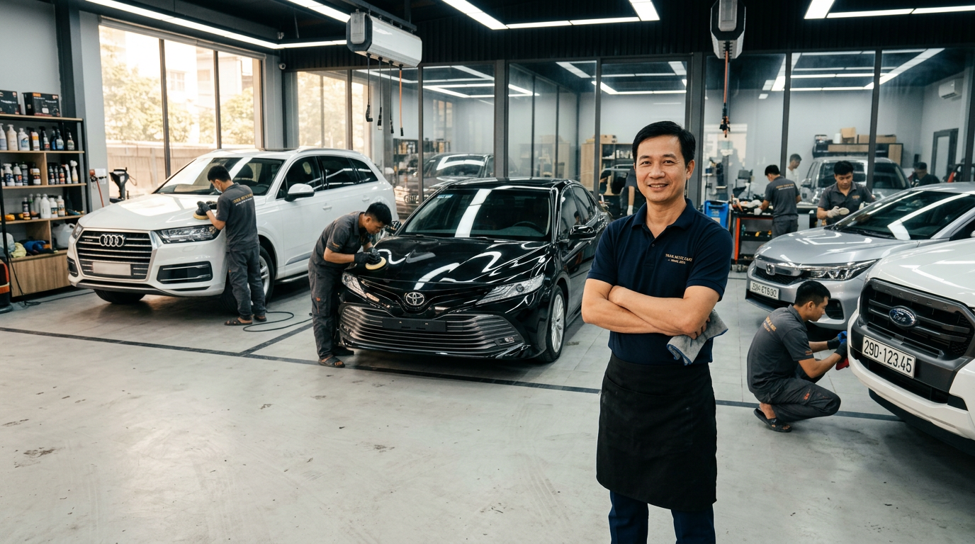 Kinh Nghiệm Mở Trung Tâm Chăm Sóc Xe Ô Tô Tránh Thua Lỗ | Mcar Pro
