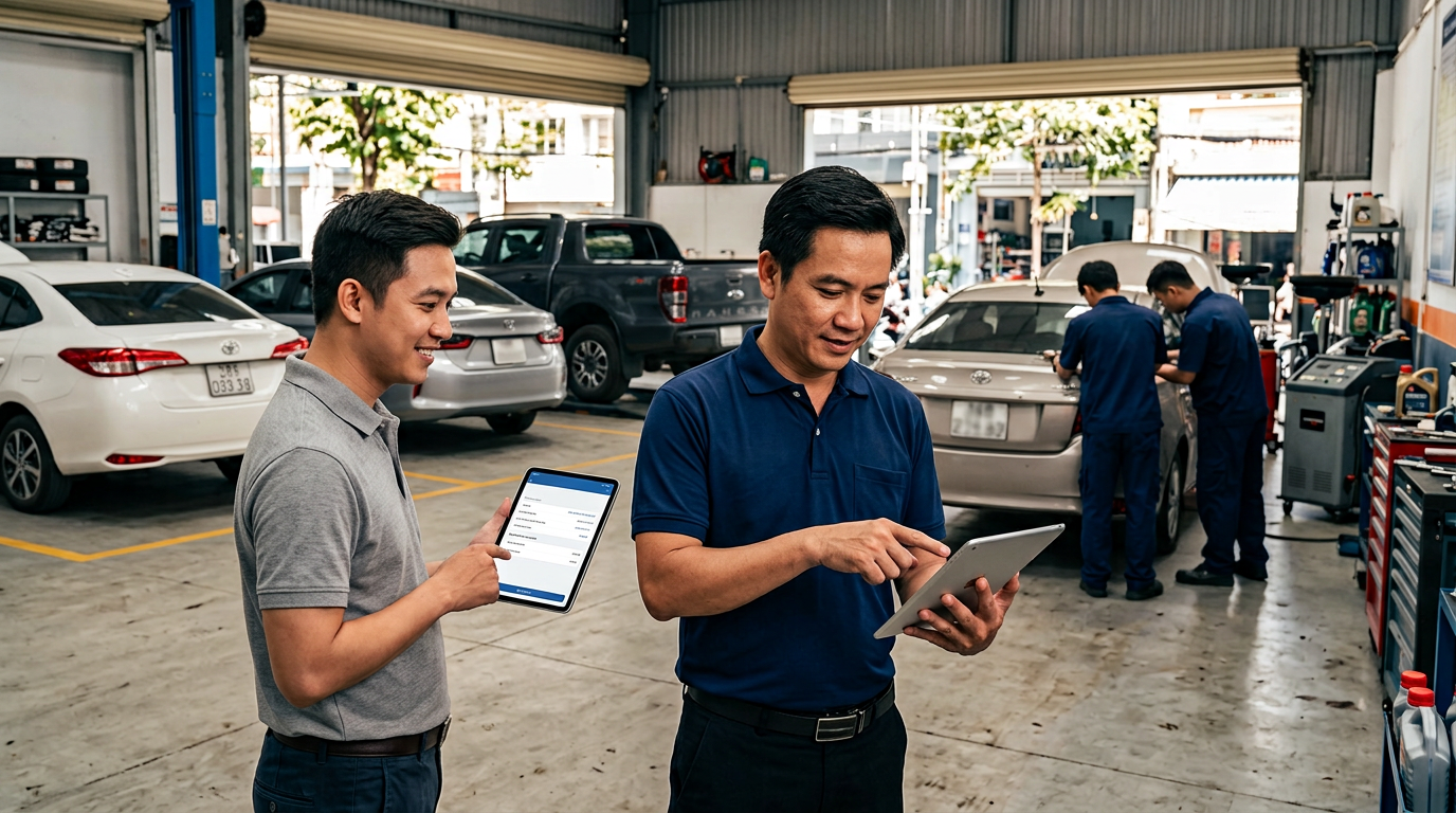Phần Mềm Báo Giá Sửa Chữa Ô Tô Tự Động Chuẩn Xác Mcar Pro