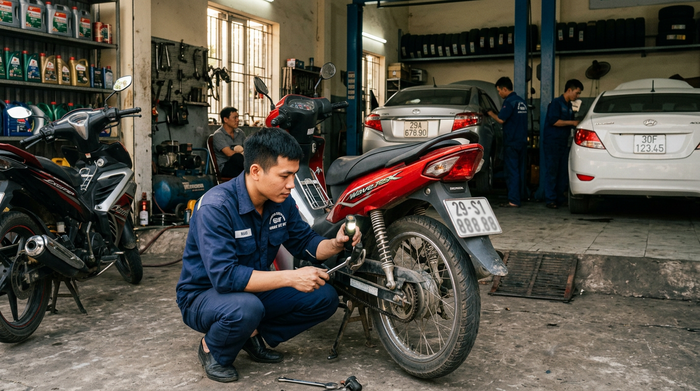 Xe Máy Bị Ngập Nước Chết Máy: Cách Khắc Phục Nhanh Tại Chỗ | Mcar Pro