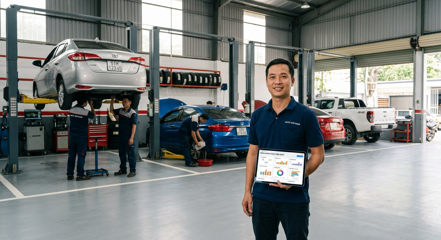 Phân Tích Rủi Ro Dự Án Đầu Tư Gara Ô Tô Chuẩn Xác Với Mcar Pro