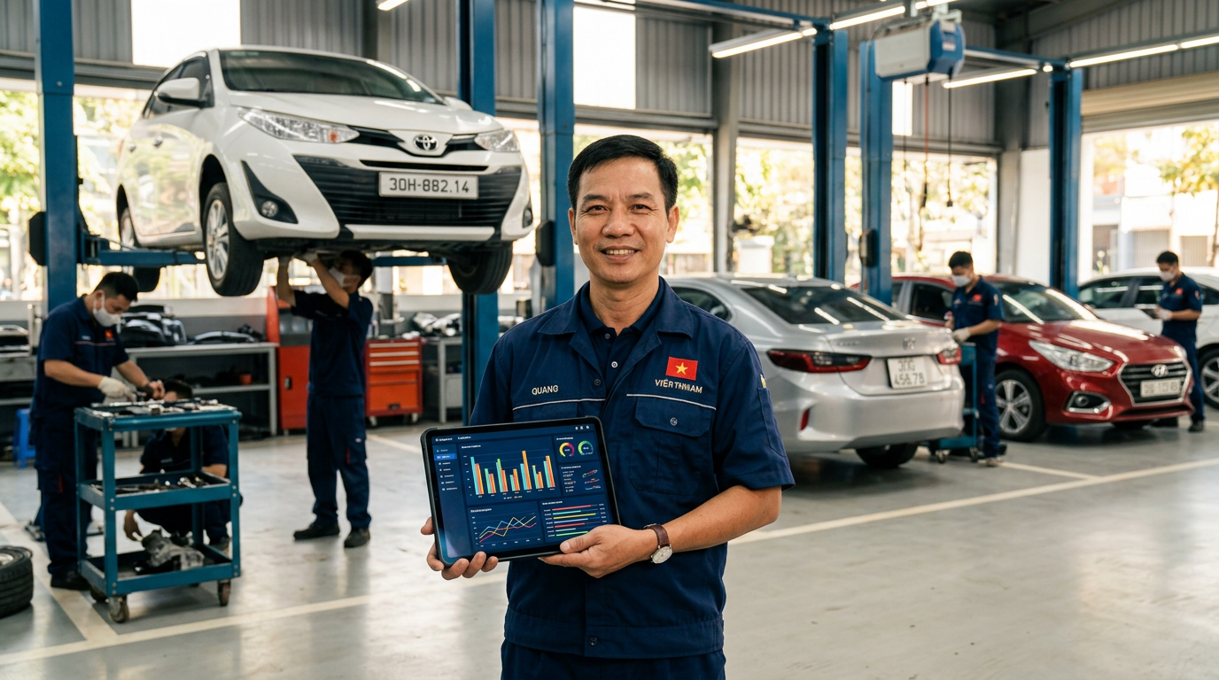 Chuyển Đổi Số Doanh Nghiệp Bằng AI Cùng Mcar Pro