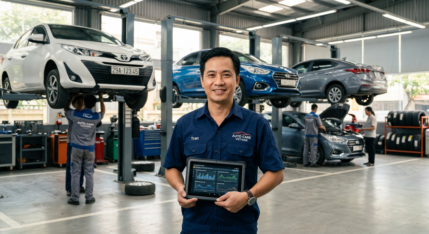 AI Tự Vận Hành Trong Doanh Nghiệp Việt Nam Cùng Mcar Pro