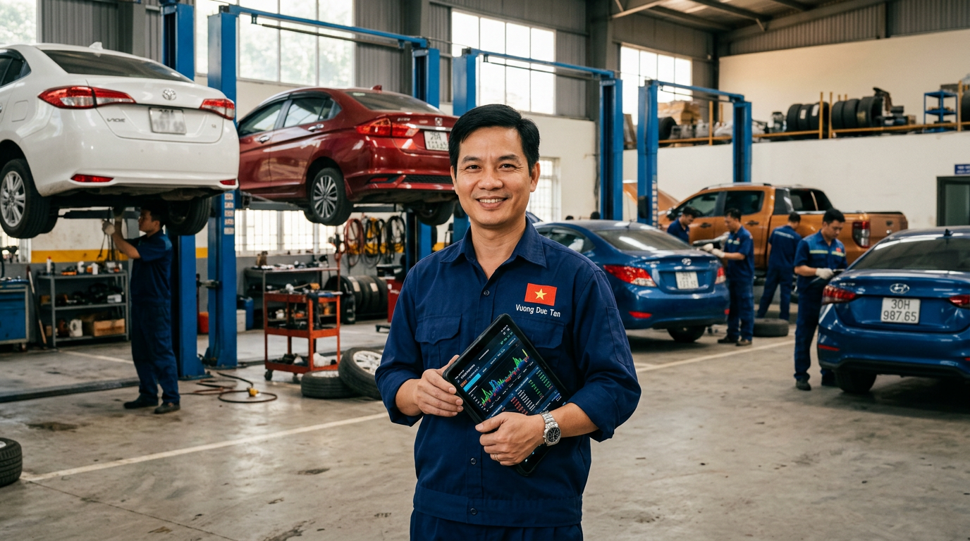 Phần Mềm Quản Lý Doanh Nghiệp Tích Hợp AI Mới Nhất Với Mcar Pro