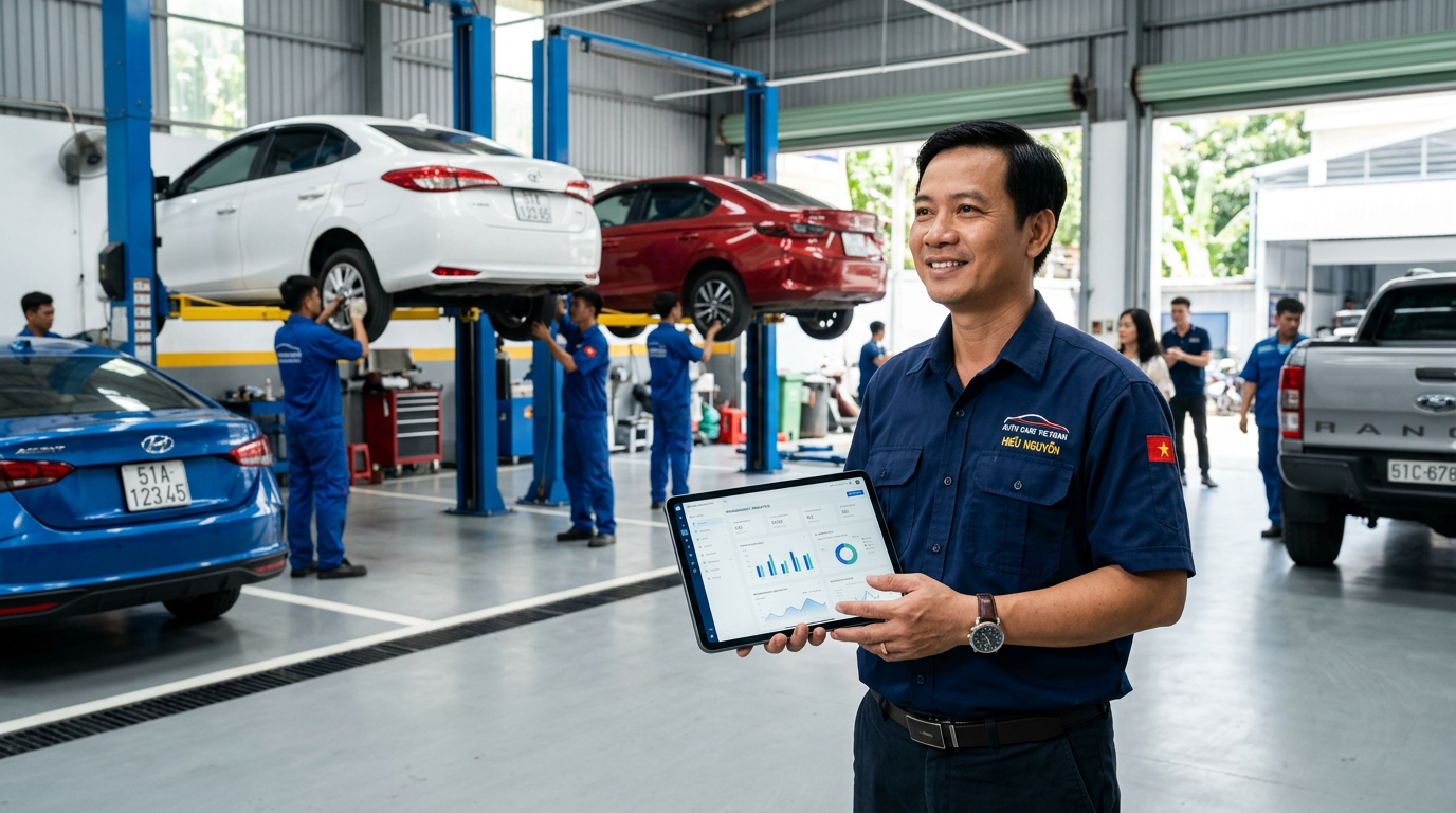 Ứng Dụng AI Trong Quản Lý Vận Hành Doanh Nghiệp Hiệu Quả | Mcar Pro