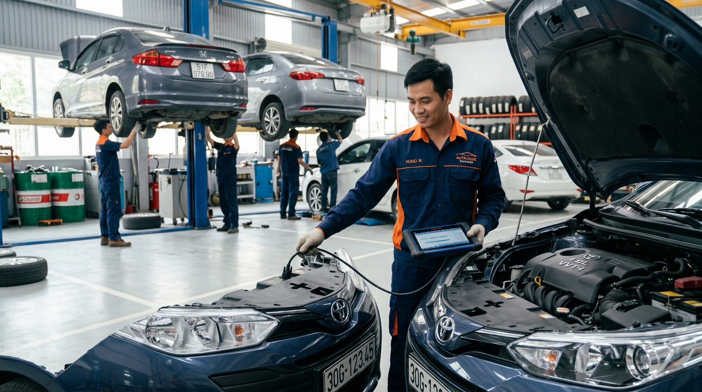 Bảo dưỡng xe ô tô: Quy trình định kỳ chuẩn kỹ thuật bạn cần biết | Mcar Pro