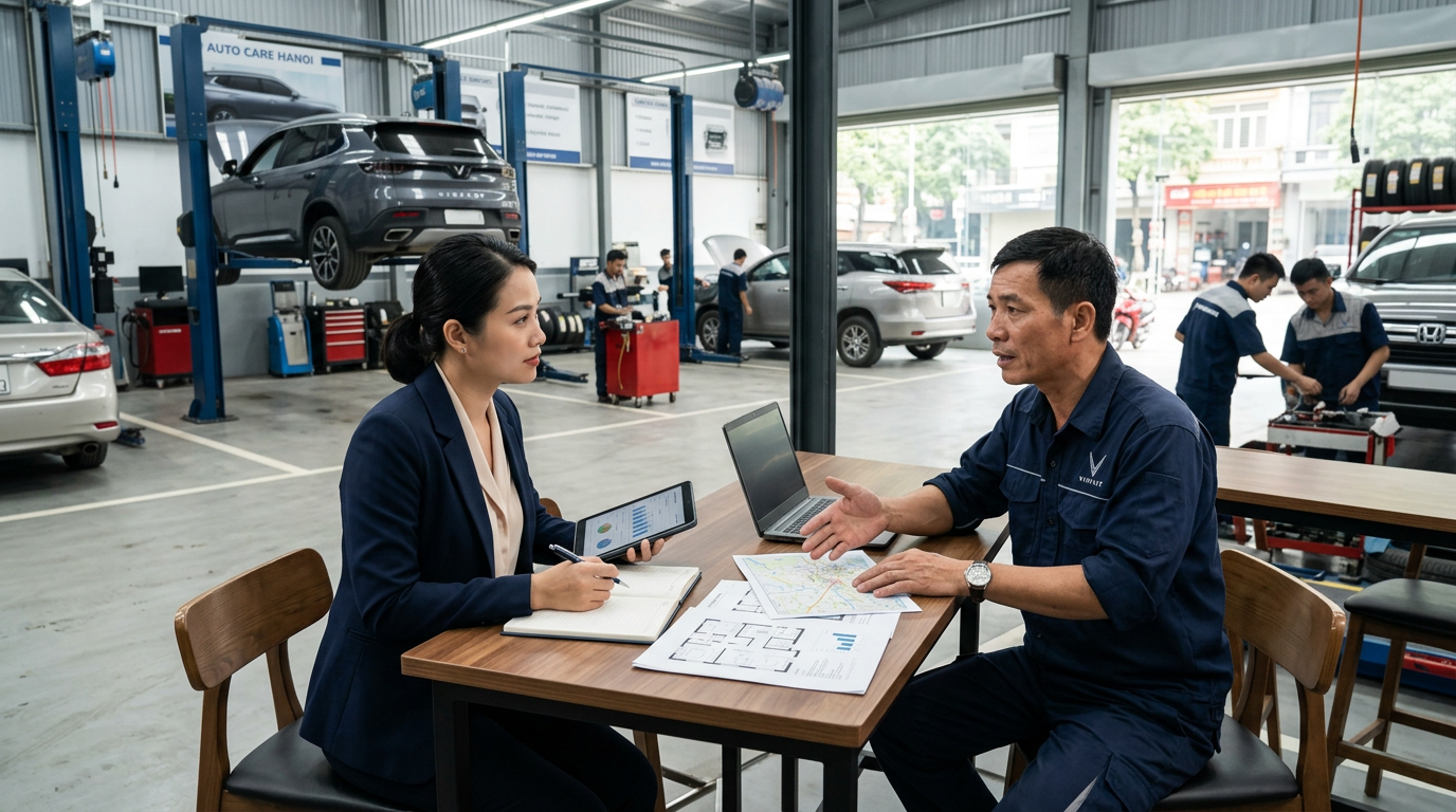 tư vấn nhượng quyền thương hiệu ô tô - Mcar Pro (ảnh minh họa 1)