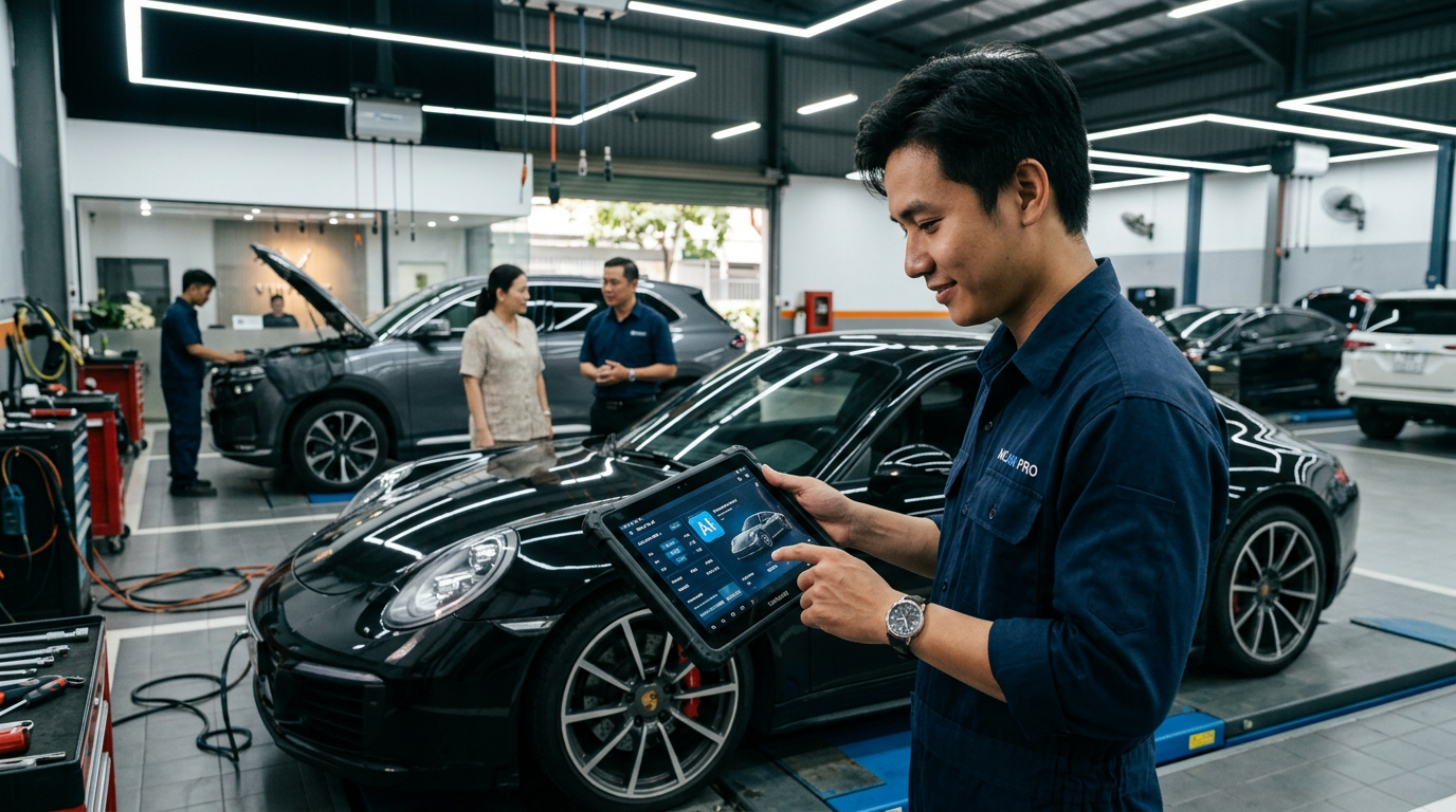 nhượng quyền rửa xe ô tô tự động - Mcar Pro (ảnh minh họa 2)