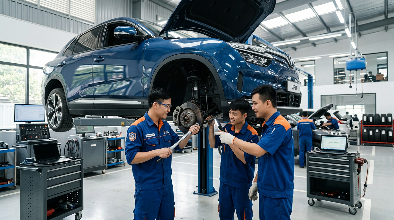 mở chuỗi garage ô tô nhượng quyền - Mcar Pro (ảnh minh họa 1)