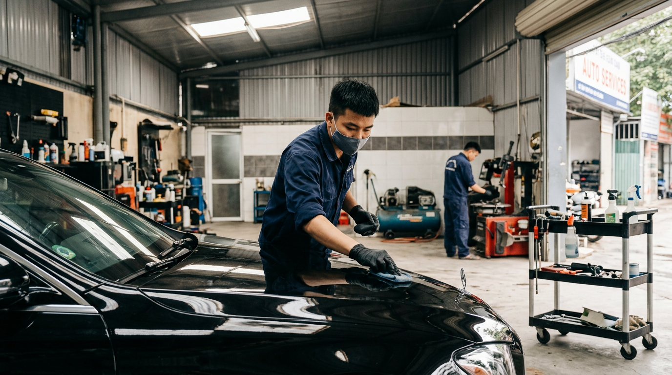 nhượng quyền trung tâm detailing ô tô - Mcar Pro (ảnh minh họa 2)