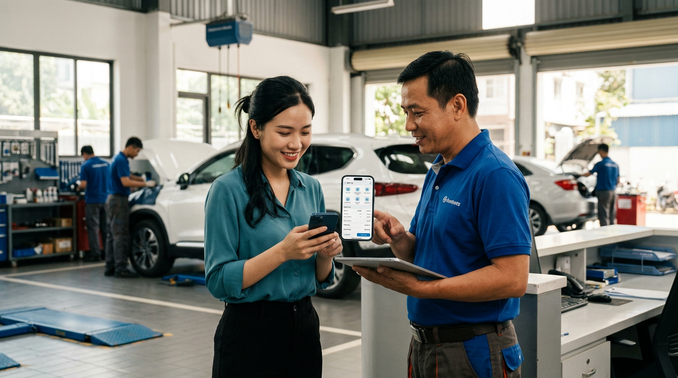 kinh nghiệm kinh doanh garage ô tô - Mcar Pro (ảnh minh họa 2)