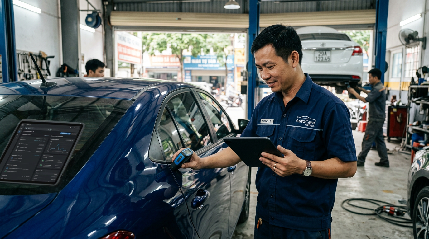 chuyển giao công nghệ sơn ô tô - Mcar Pro (ảnh minh họa 2)