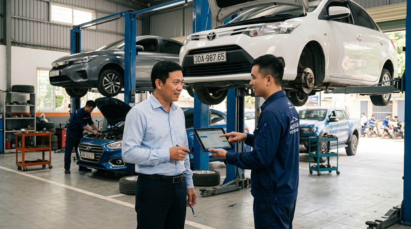 bảo dưỡng định kỳ ô tô giá bao nhiêu - Mcar Pro (ảnh minh họa 1)