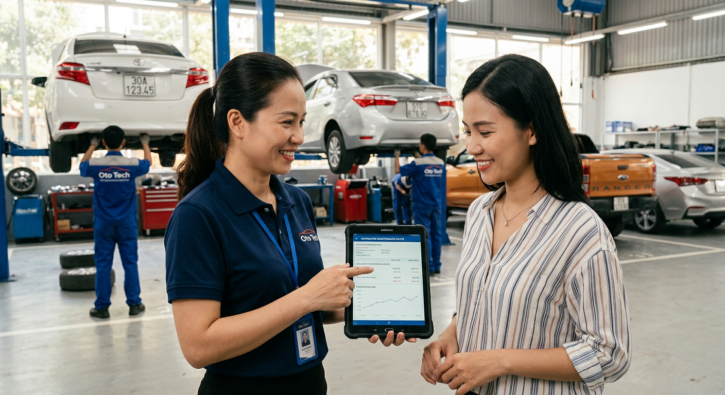 bảo dưỡng định kỳ ô tô giá bao nhiêu - Mcar Pro (ảnh minh họa 2)