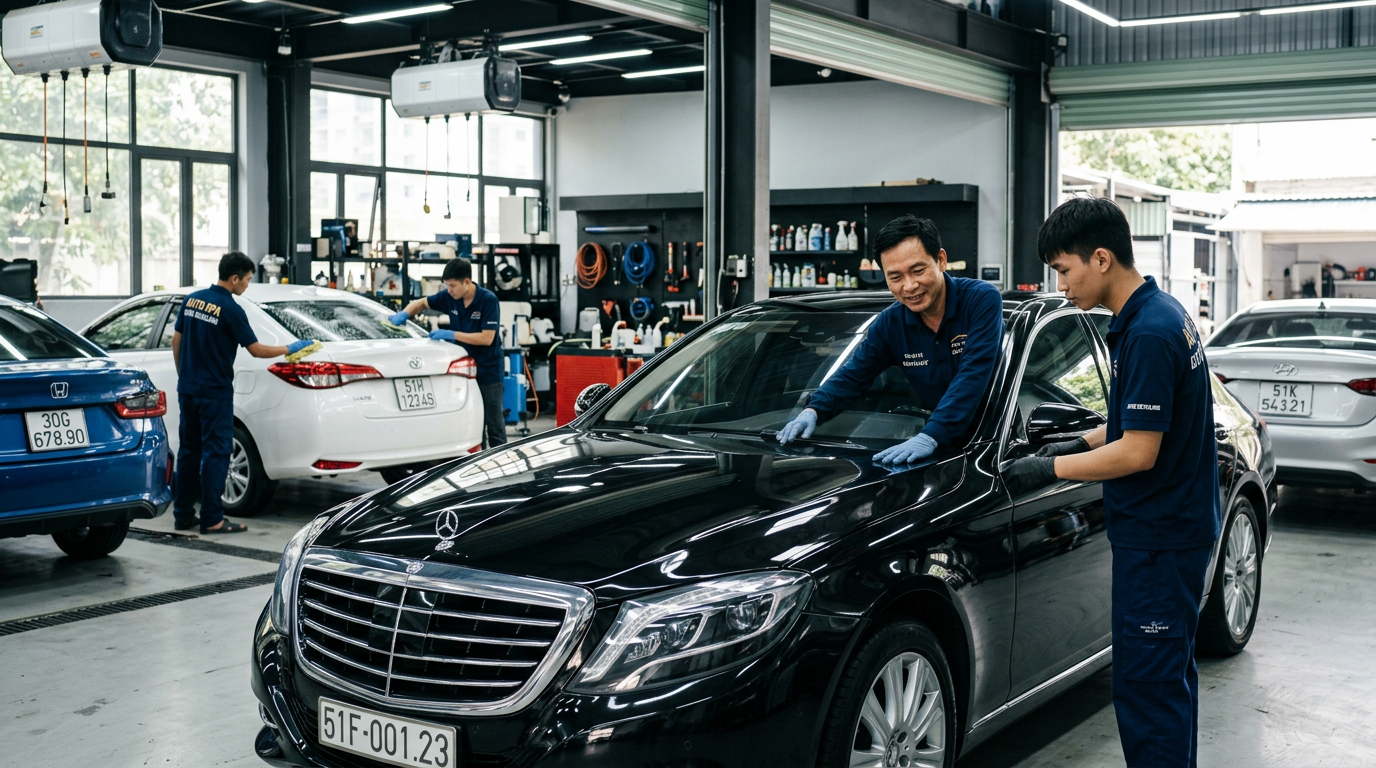 nhượng quyền chăm sóc xe hơi - Mcar Pro (ảnh minh họa 1)