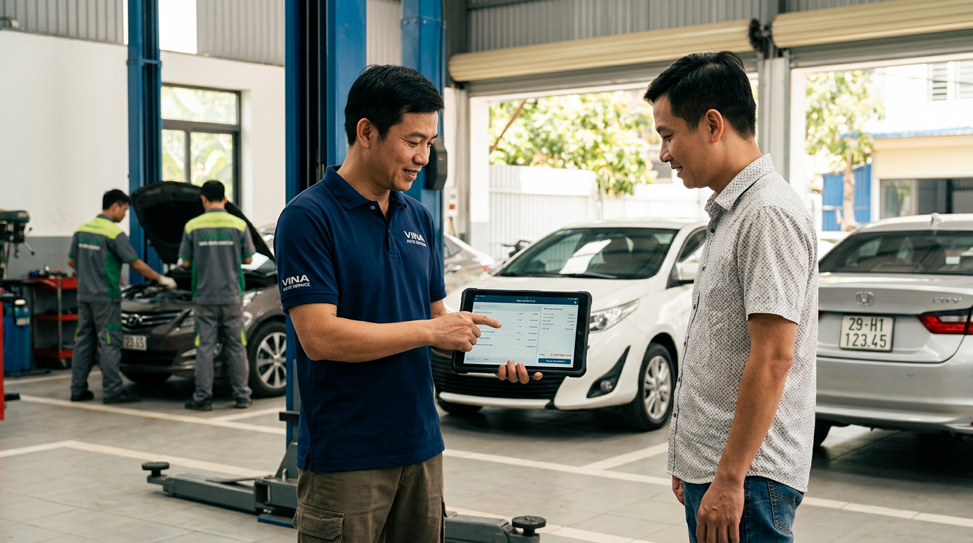giá sơn ô tô nguyên chiếc - Mcar Pro (ảnh minh họa 1)