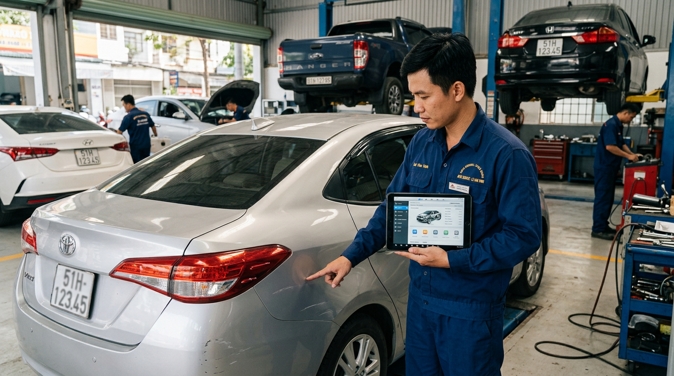 giá sơn dặm ô tô - Mcar Pro (ảnh minh họa 1)