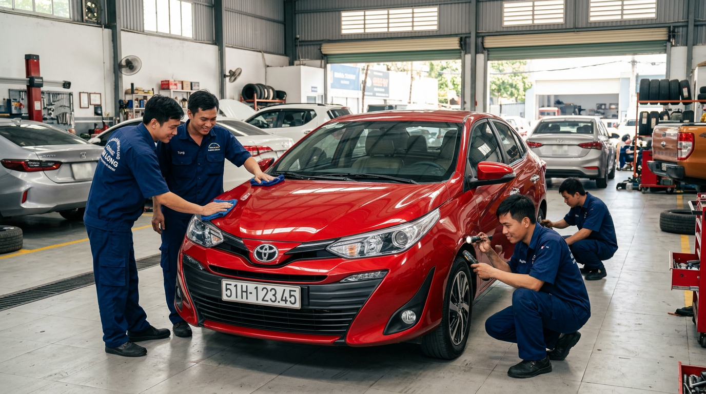 giá sơn ô tô nguyên chiếc - Mcar Pro (ảnh minh họa 2)