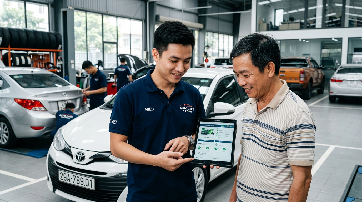 đào tạo thợ chăm sóc xe ô tô chuyên nghiệp - Mcar Pro (ảnh minh họa 2)