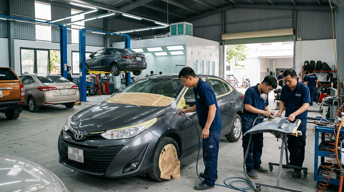 giá đồng sơn ô tô - Mcar Pro (ảnh minh họa 1)