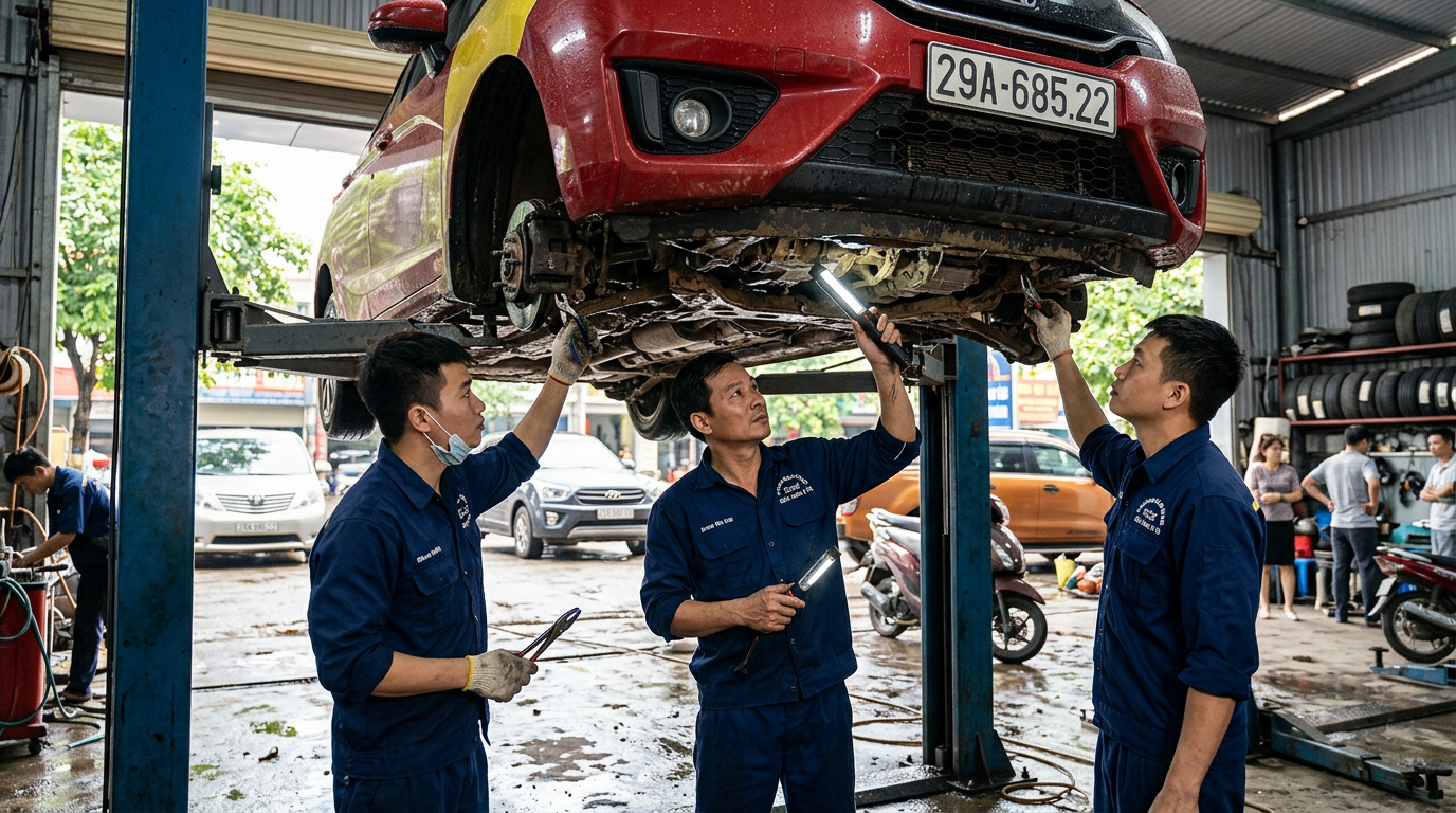 quy trình bồi thường xe ngập nước bảo hiểm - Mcar Pro (ảnh minh họa 2)