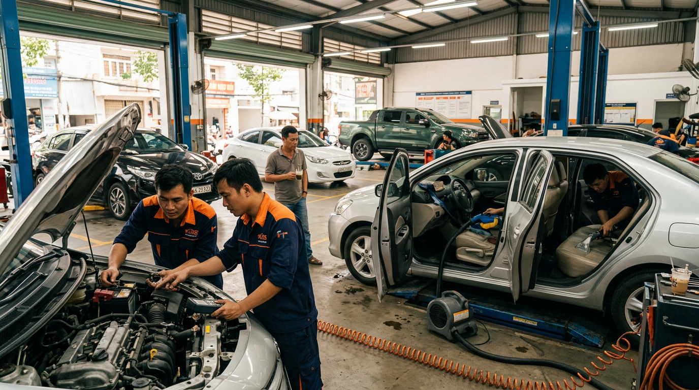 cách cứu hộ xe bị ngập nước - Mcar Pro (ảnh minh họa 2)