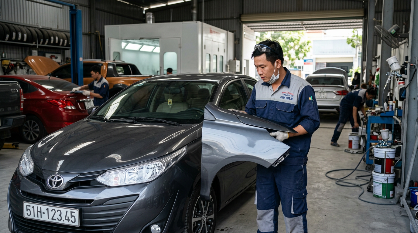 cách pha sơn ô tô - Mcar Pro (ảnh minh họa 1)