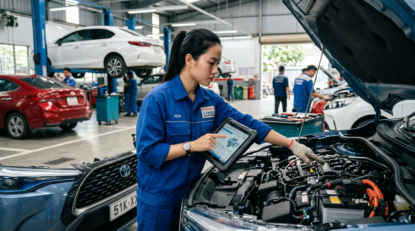 xe hybrid đi qua đường ngập - Mcar Pro (ảnh minh họa 2)