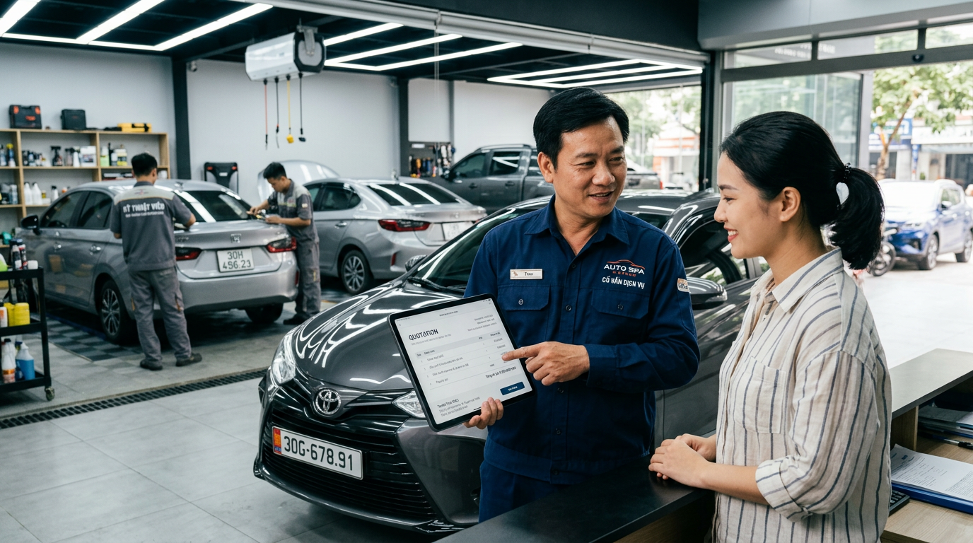 phần mềm quản lý doanh nghiệp tích hợp Mcar Pro (ảnh minh họa 2)