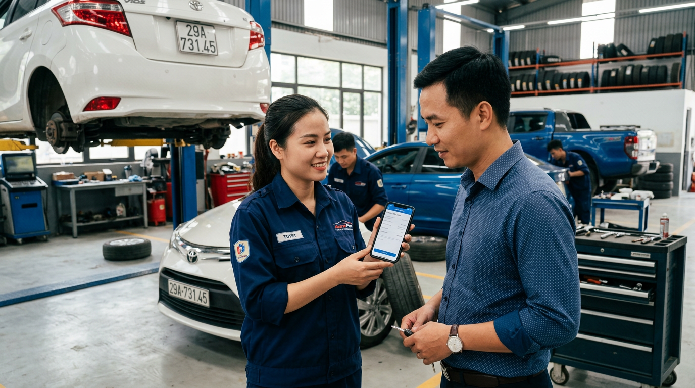 ứng dụng ai trong quản lý vận hành doanh nghiệp - Mcar Pro (ảnh minh họa 2)