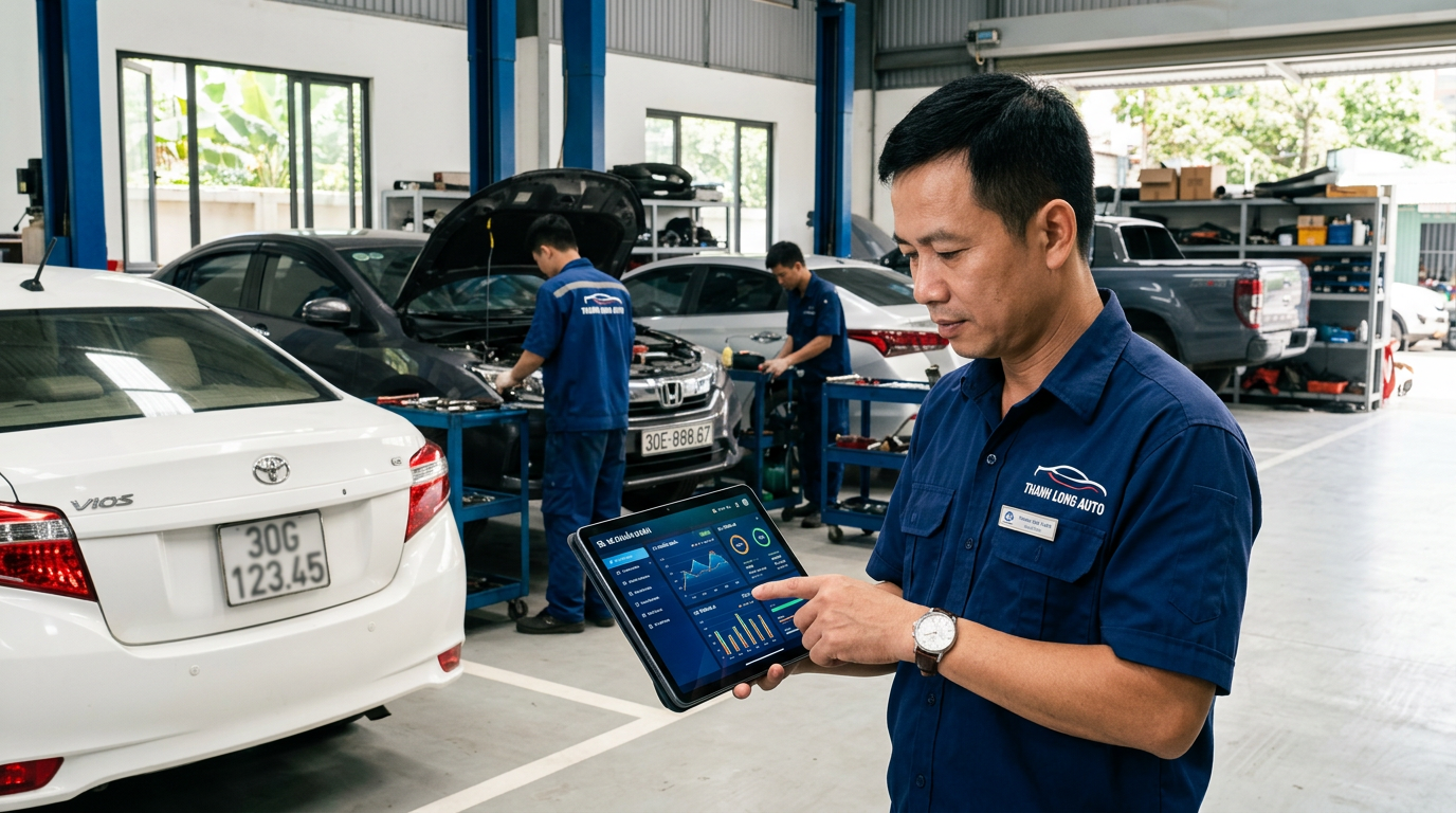 ứng dụng ai trong quản lý vận hành doanh nghiệp - Mcar Pro (ảnh minh họa 1)