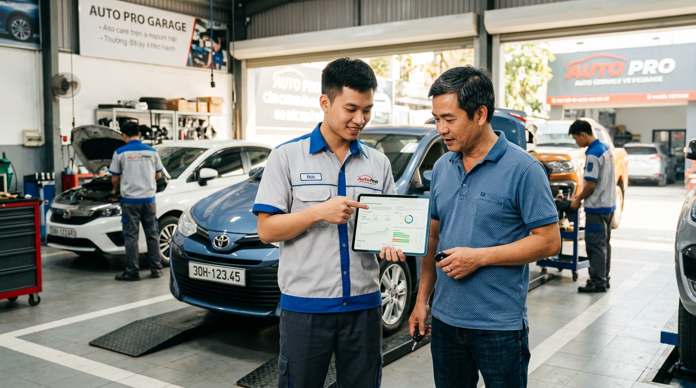 phần mềm quản lý doanh nghiệp tích hợp Mcar Pro (ảnh minh họa 2)