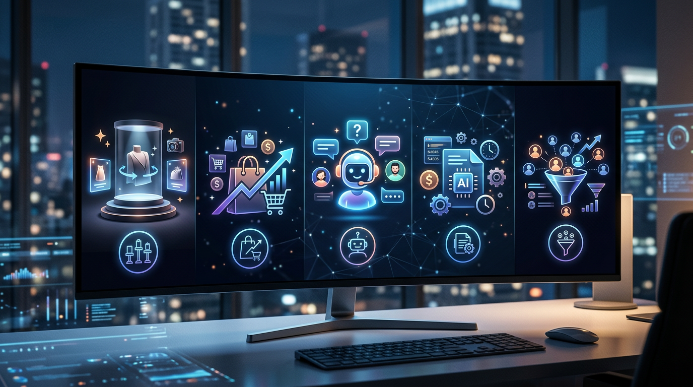 tạo hình ảnh pa nơ web để giới thiệu các tính năng nổi bật của ứng dụng  Web AI 