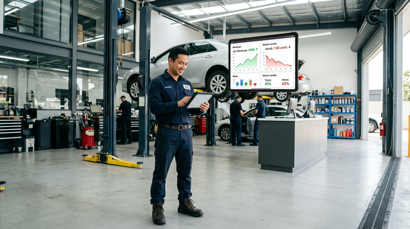 "Từ ngày dùng AI-Mcar Pro, tôi không còn phải đoán xem nên nhập bao nhiêu lọc dầ