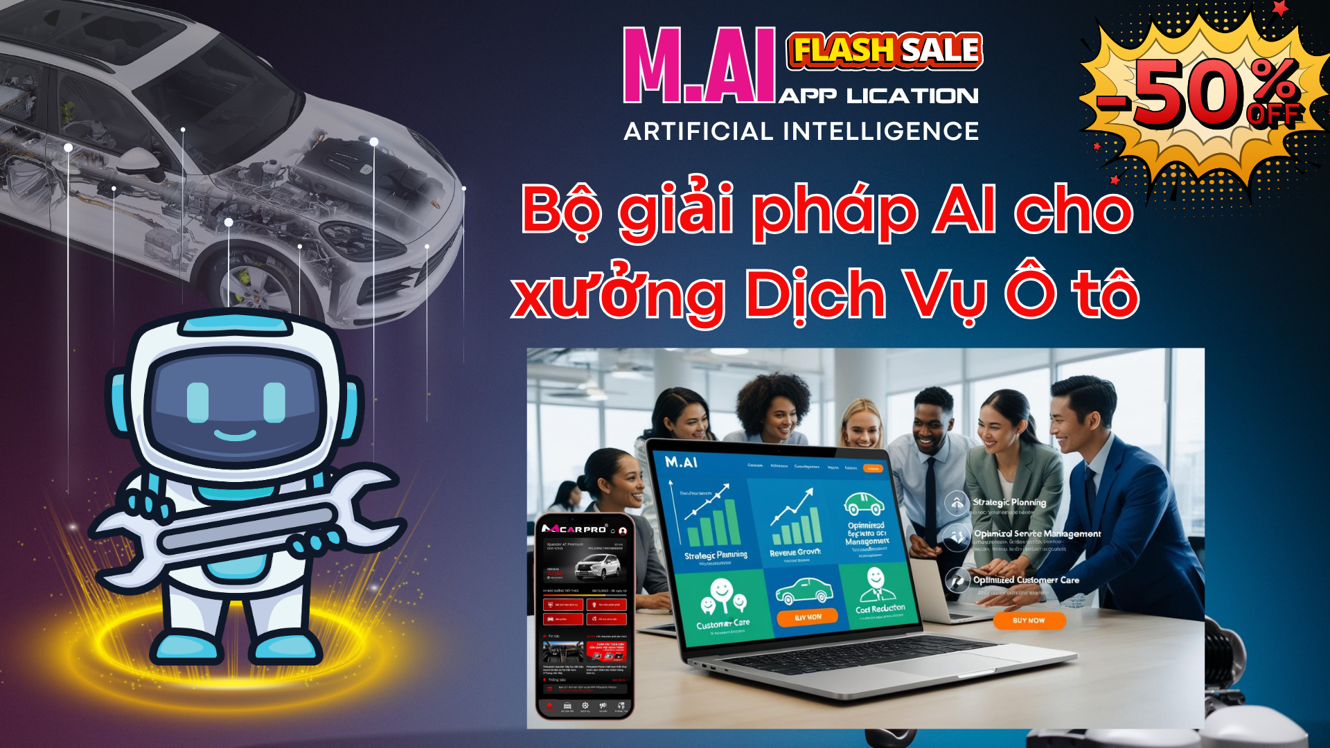 AI Trợ Lý Dịch Vụ Ô Tô: 3 Cách Bùng Nổ Doanh Số Cho Gara