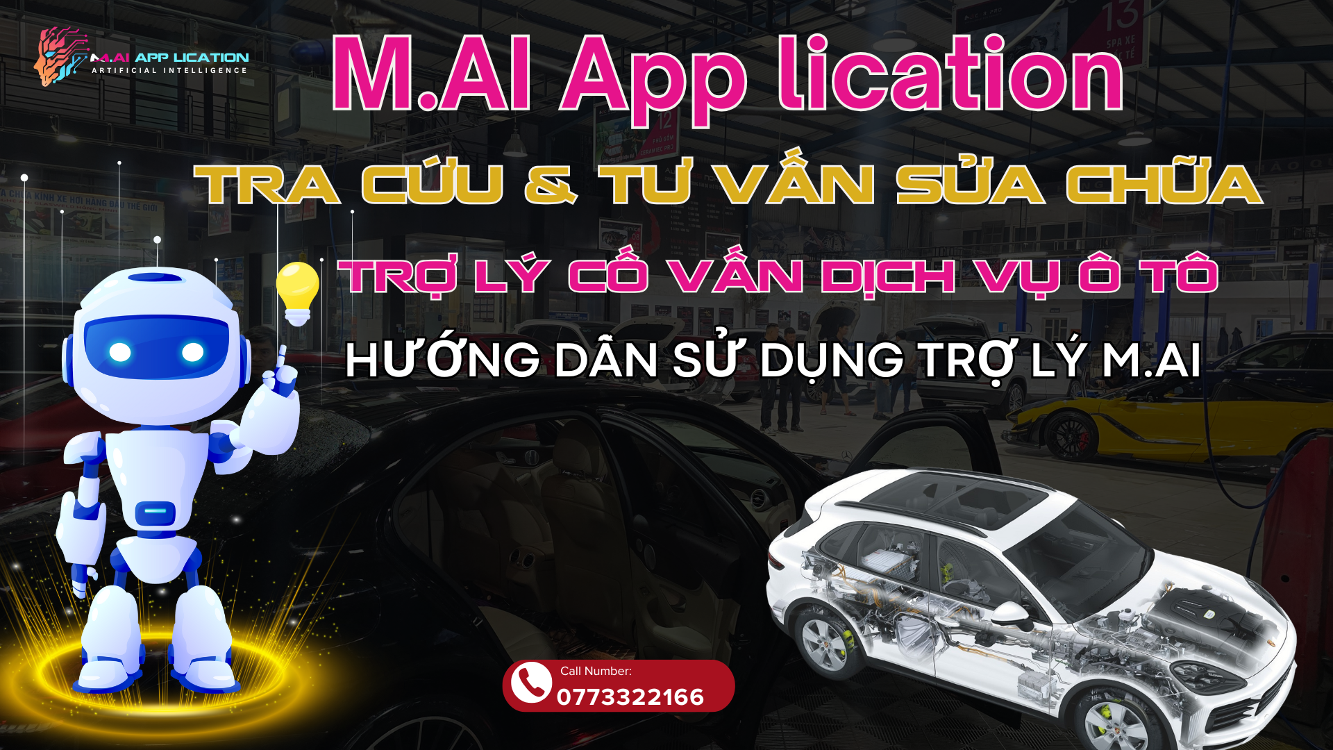 AI Trợ Lý Dịch Vụ Ô Tô Giúp Xưởng Bùng Nổ Doanh Số