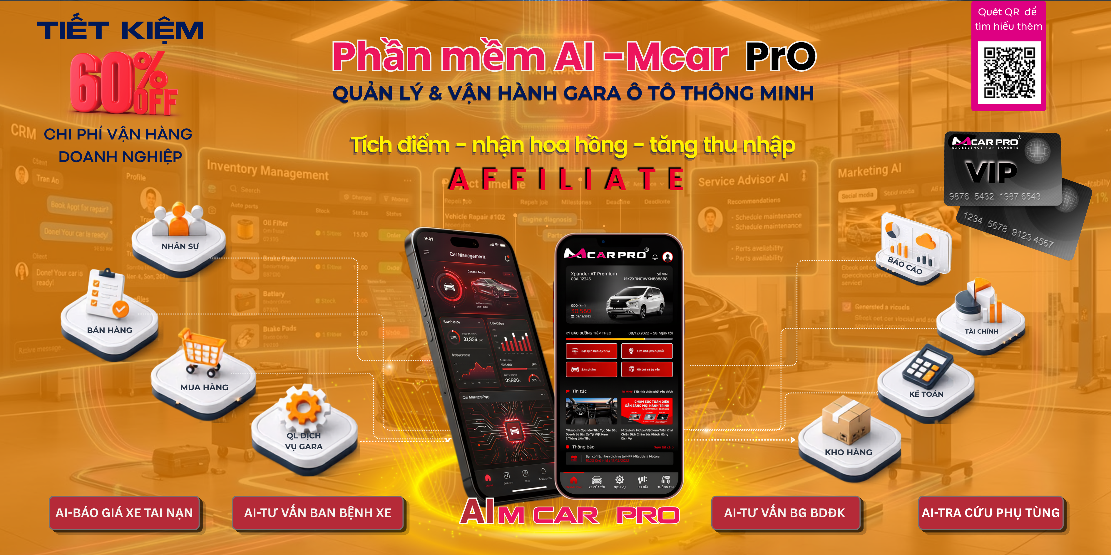 AI-Mcar Pro: Nâng Tầm Gara Ô Tô với Phần Mềm Quản Lý Toàn Diện