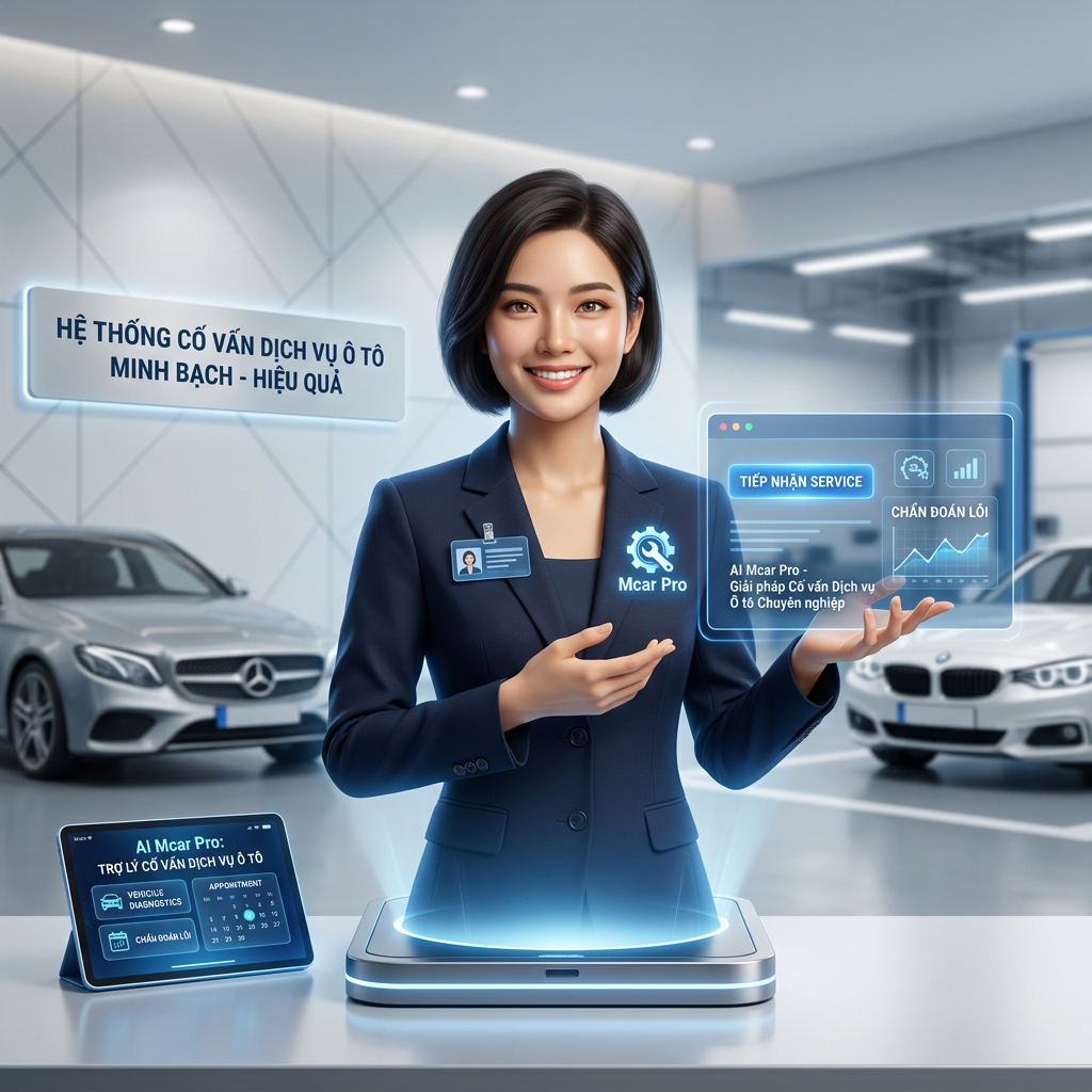 Ai Mcar Pro - Trợ lý Cố Vấn Dịch Vụ Ô Tô