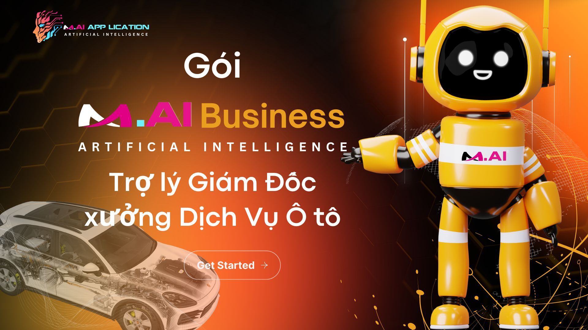 AI Mcar Pro - Trợ lý Giám Đốc Xưởng dịch vụ ô tô