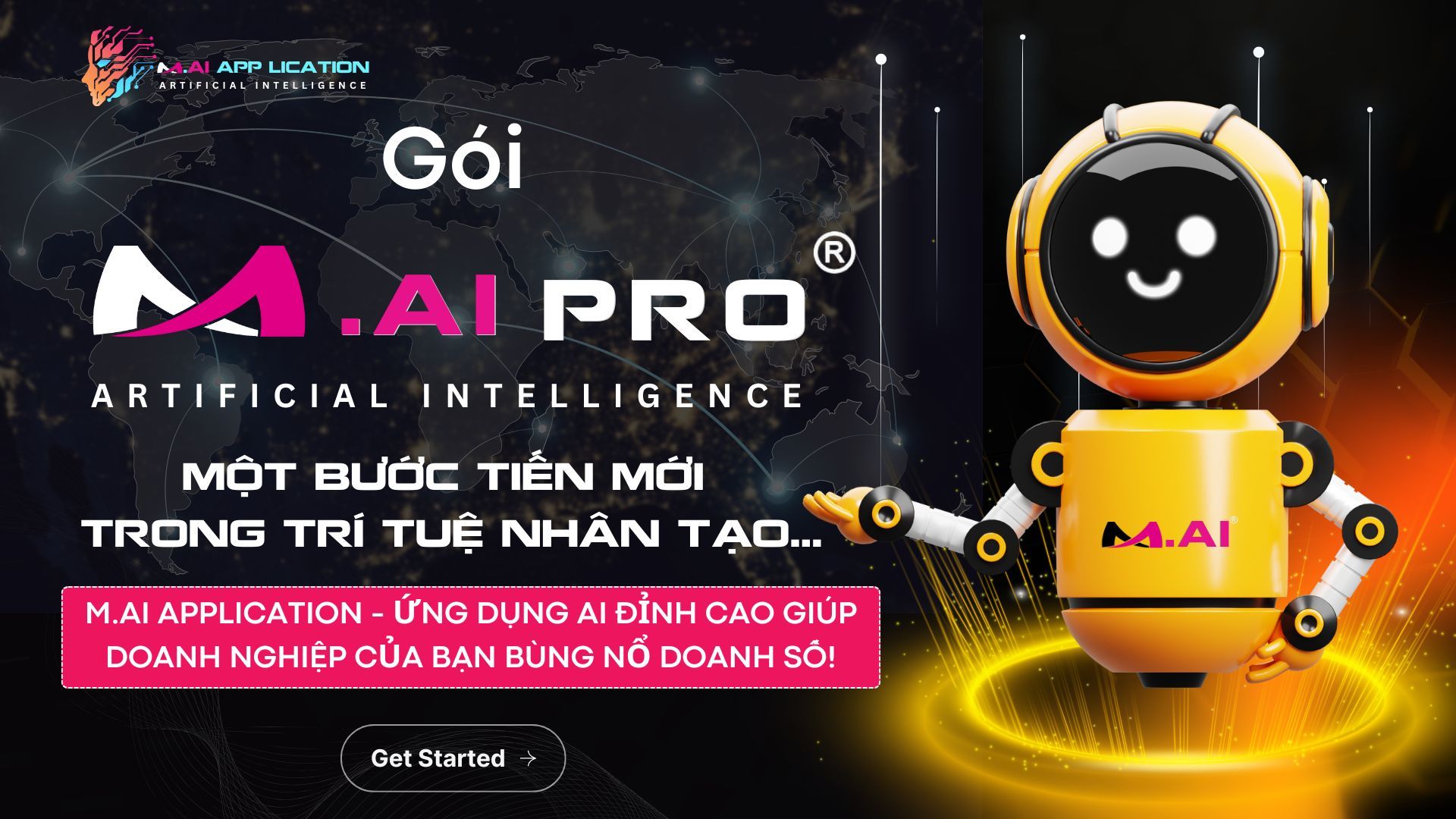 AI MCAR PRO  - Gói AI Pro Package ỨNG DỤNG AI ĐỈNH CAO GIÚP DOANH NGHIỆP CỦA BẠN BÙNG NỔ DOANH SỐ