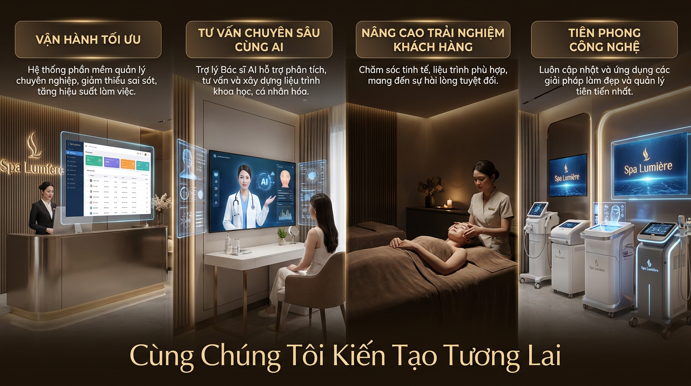 Không giới hạn Đầy đủ nhất Dành cho chuỗi thẩm mỹ viện